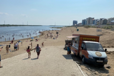 На городском пляже Якутска соблюдаются все меры безопасности Якутск.РФ