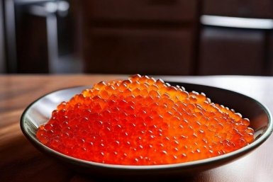 Сколько можно съесть красной икры? сгенерировано сервисом &quotКандинский&quot (18+)