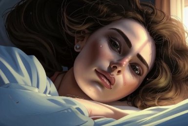 Бессонница - это проблема с серьёзными последствиями сгенерировано сервисом &quotКандинский&quot (18+)