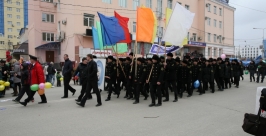 Первомайская демонстрация в Якутске Алексей Толстяков, YakutiaMedia