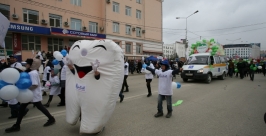 Первомайская демонстрация в Якутске Алексей Толстяков, YakutiaMedia