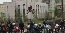 Фестиваль байкеров прошел в алмазной столице Якутии пресс-служба Мирнинской администрации