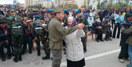 Выстрелом из сигнальной ракетницы ознаменовали начало Года участника ВОВ Яна Лазарева, YakutiaMedia