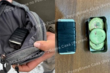 Золото на 5,3 млн рублей изъято в Момском районе Якутии пресс-служба УФСБ по Якутии