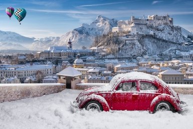 Очищать личные парковки водителям приходится самостоятельно Photo by form PxHere