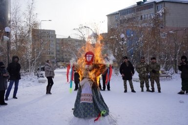 В Доме дружбы народов в Якутске отпраздновали проводы зимы ИА YakutiaMedia