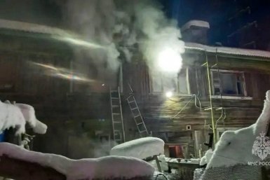 Подробности пожара в Якутске, который унес жизни двух мужчин пресс-служба МЧС по Якутии