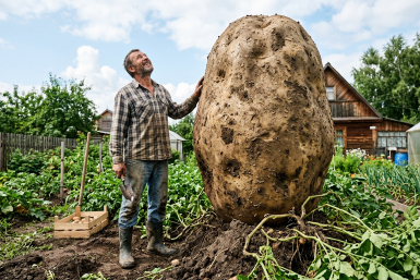 Весенняя подготовка: как заложить мощный урожай картофеля создано при помощи ИИ