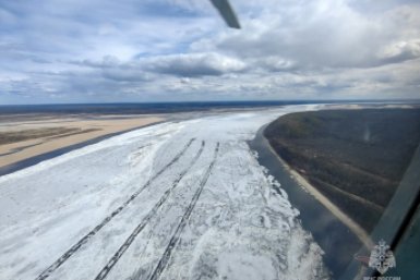Ледоход в Якутии: пресс-служба МЧС по Якутии