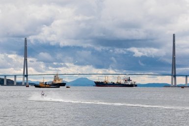 Мост на остров Русский, Владивосток ИА PrimaMedia