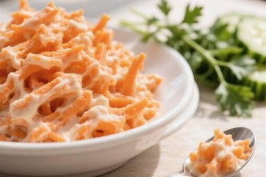 Салат из трёх ингредиентов: быстро и вкусно