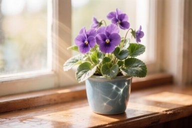 Фиалке для цветения – важнее подкормок: исправляем 5 ошибок – и сенполия цветет шапкой 9 месяцев в году