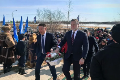Якутия чтит Исидора Барахова: возложение цветов на его родине пресс-служба главы и правительства РС (Я)