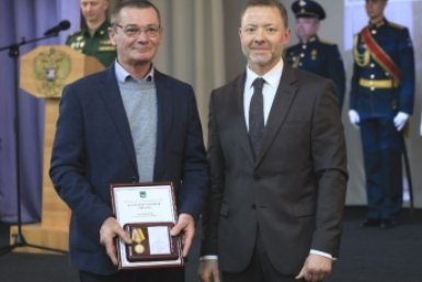 Антон Волошко вручил награды ликвидаторам чернобыльской аварии пресс-служба ЗС ПК