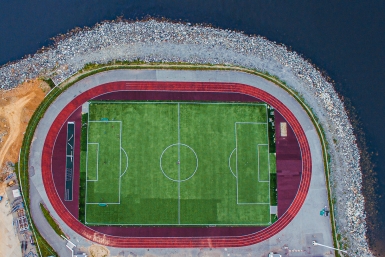 Новый стадион в Нюрбе поможет развитию спорта в западной Якутии