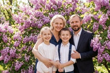 Семья Создано при помощи ИИ