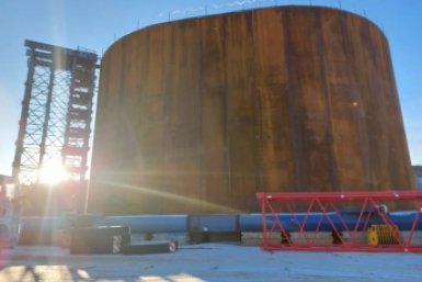 Ленский мост: В начале июня выведут первый стальной коффердам в русло реки Лены