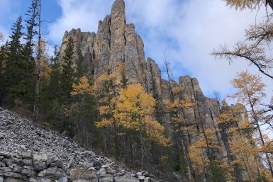 Ленские столбы Виктория Хонда