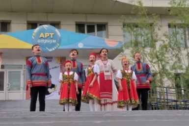Пушкинский день в Якутске, народные песни и куклы ручной работы ИА YakutiaMedia