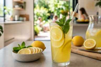 Натуральный лимонад за 3 минуты: спасет даже от 40-градусной жары — лучше любой "колы" и кваса