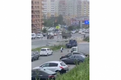 Момент, когда самосвал без тормозов катился по дороге во Владивостоке телеграм-канал DPS VL (18+)