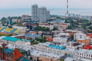 Вид на Амурский залив ИА PrimaMedia.