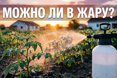 Медный купорос в жару: когда опрыскивание убьёт растения, а когда — спасёт