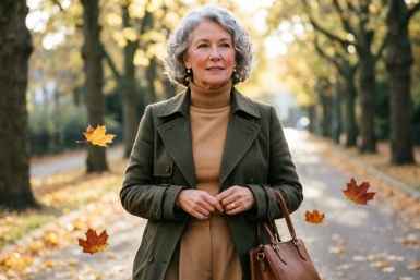 Топ-5 стильных осенних вещей для женщин 60+: омолаживают, освежают, делают образ элегантным