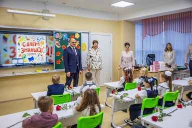 Новая начальная школа заработала в микрорайоне Патрокл во Владивостоке Владимир Нестеров, администрация Владивостока