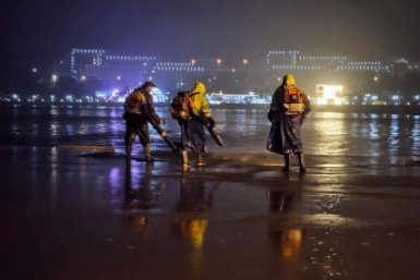 Три смены уборщиков обеспечат чистоту кампуса ДВФУ во Владивостоке на ВЭФ Пресс-служба администрации Владивостока