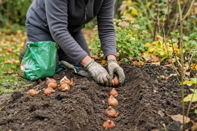 Осенний секрет посадки тюльпанов: что обязательно класть на дно лунки, чтобы весной сад утопал в цветах