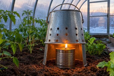 Обогреватель для теплицы своими руками: держит 70°C три дня — собираю овощи до ноября