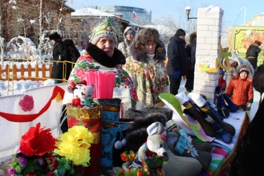 Широкую Масленицу отпраздновали в Якутске Нюргуяна Иванова, Yakutiamedia