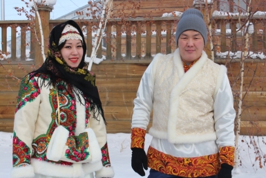 Широкую Масленицу отпраздновали в Якутске Нюргуяна Иванова, Yakutiamedia