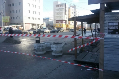 Последствия ураганного ветра в Якутске Алена Подковырова, YakutiaMedia