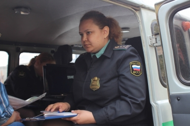 Должников ловили на дорогах в Якутске Яна Лазарева, YakutiaMedia
