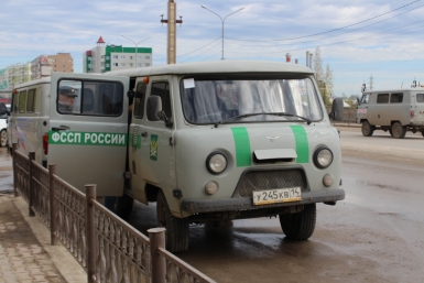 Должников ловили на дорогах в Якутске Яна Лазарева, YakutiaMedia
