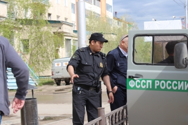 Должников ловили на дорогах в Якутске Яна Лазарева, YakutiaMedia