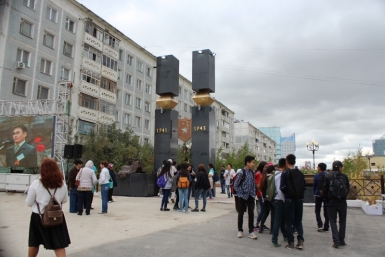 Мемориальный комплекс &quotСолдат Туймаады&quot открыли в Якутске Нюргуяна Иванова, Yakutiamedia
