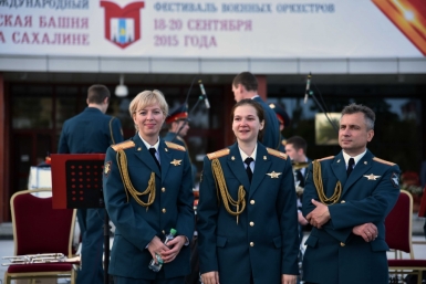 Дефиле военных оркестров Юрий Гуршал