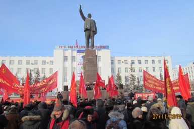 Члены Якутского рескома КПРФ отметили годовщину Октябрьской революции Савва Михайлов