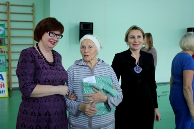 Открытие спортзала  Анна Ом, ИА SakhalinMedia