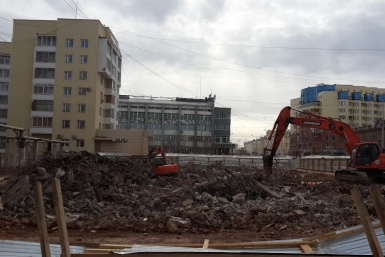 От дома на проспекте Ленина остались одни руины в Якутске  YakutiaMedia