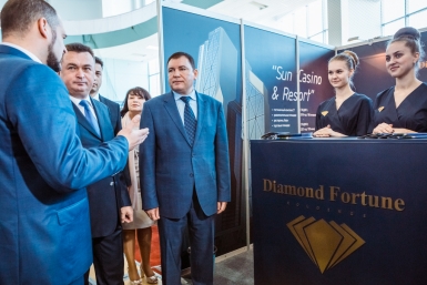 Свой стенд на выставке представил резидент игорной зоны Diamond Fortune Holdings Prim РИА PrimaMedia