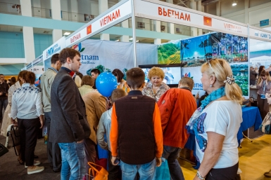 У экспозиции Вьетнама РИА PrimaMedia