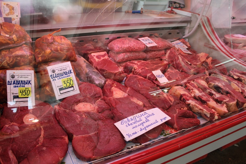 Цены на продукты на рынках Якутска, Фото с места события собственное