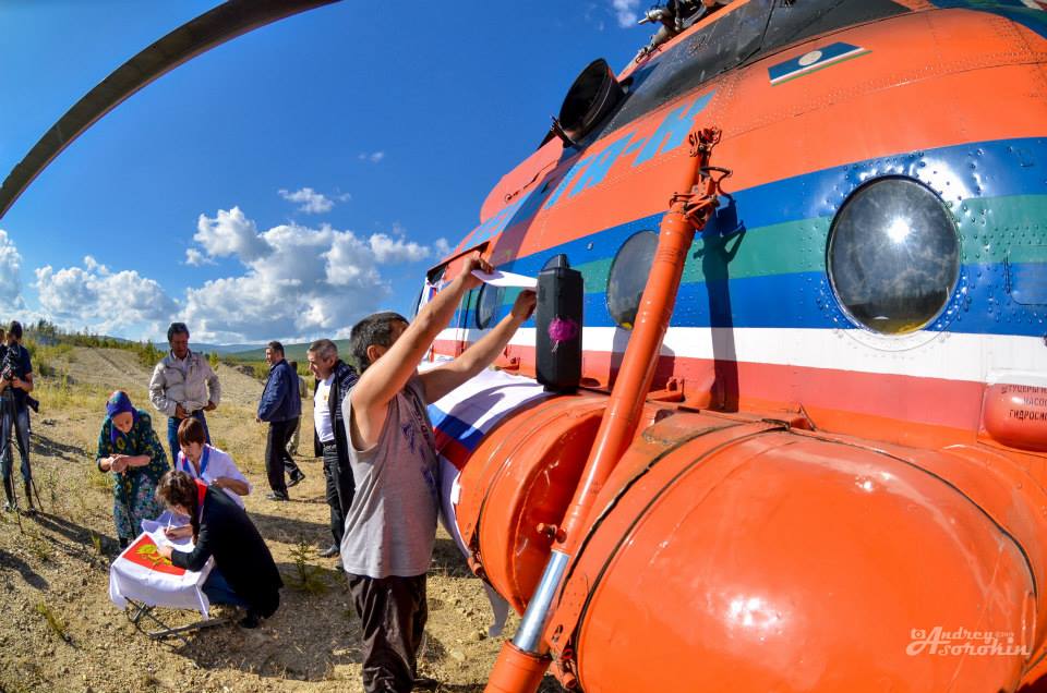 Досрочные выборы на стойбищах оленеводов, Фото с места события собственное