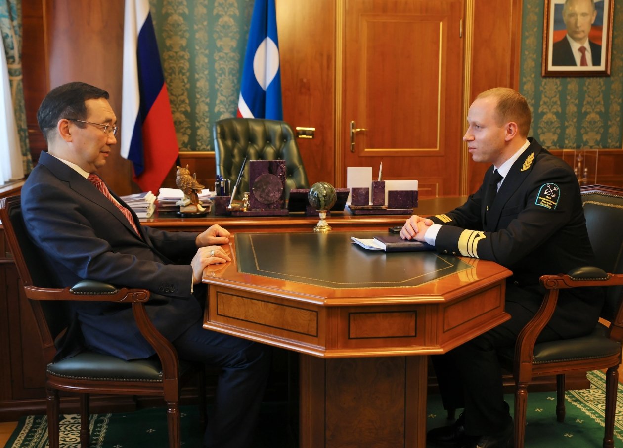 Глава Якутии обсудил подготовку к навигации 2026 года на Ленском бассейне Саргын Скрябин, ЯСИА