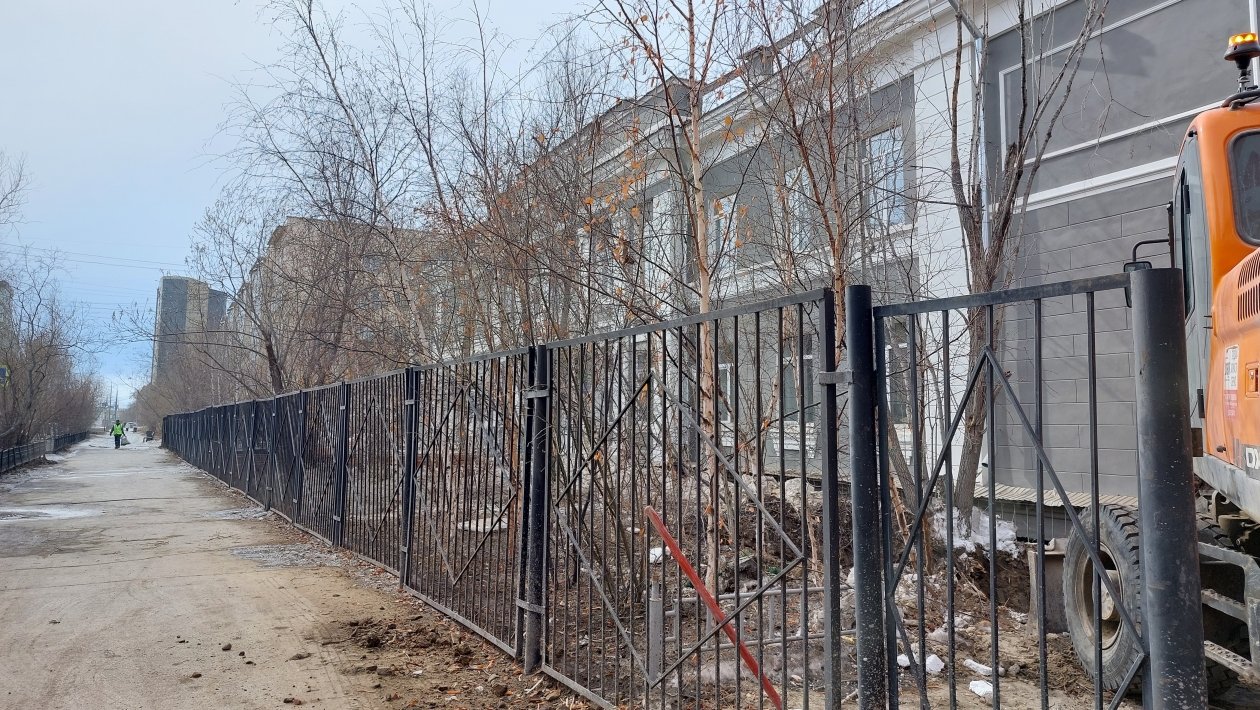 В школе №9 в Якутске идёт капитальный ремонт ИА YakutiaMedia