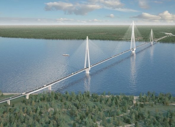 Строительство Ленского моста входит в новую, самую ответственную фазу. пресс-служба главы и правительства РС (Я)
